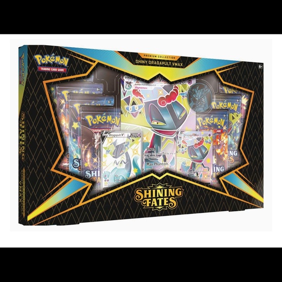 pokemon trading card game vmax TCG: Double Dragons Premium Collection Box 1 Pokemon TCG rulebook Pokemon Trading Card Game -
